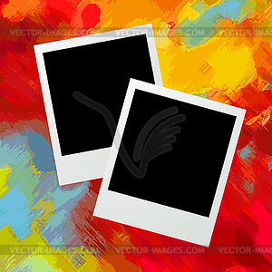 Photo frames graphic - vector image