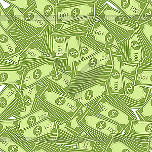 Dollar pattern - vector clip art
