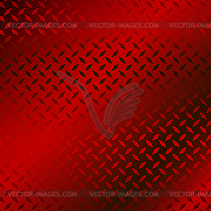 Red metal - vector clipart