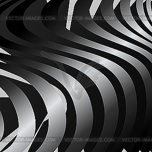 Three-dimensional background - vector clipart