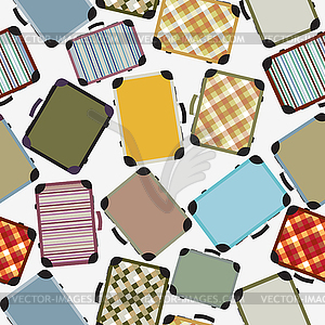 Seamless travel pattern - vector clipart