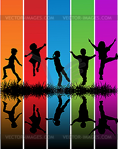 Children - vector image