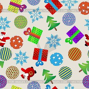 Christmas pattern - vector clip art