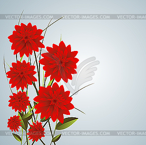 Flowers - vector clip art