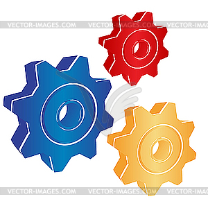 Gears - vector clip art