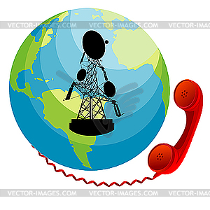 Communication icon - stock vector clipart