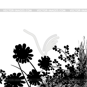 Foliage background - vector image