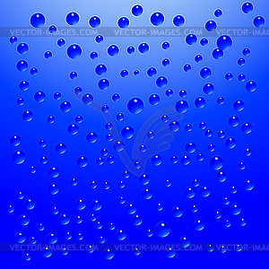 Water drops - vector clip art