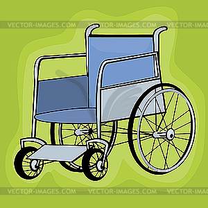 Wheelchair - vector EPS clipart