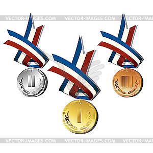 Medals - vector clip art