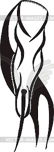 Blade tattoo - vector clipart