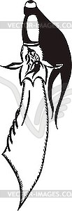 Blade tattoo - vector clipart