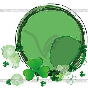 St. Patrick`s background - vector clipart