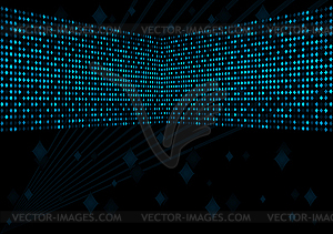 Disco wall - vector clip art