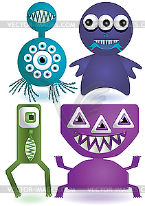 Aliens - vector clipart