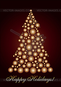 Christmas tree  - vector EPS clipart