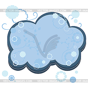 Cloud - vector clipart / vector image