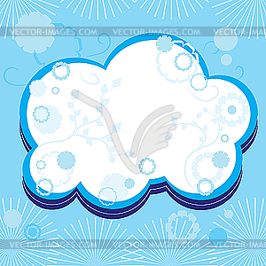 Cloud - vector image