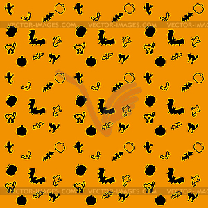 Haloween background - vector clipart