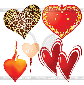 Hearts - vector image