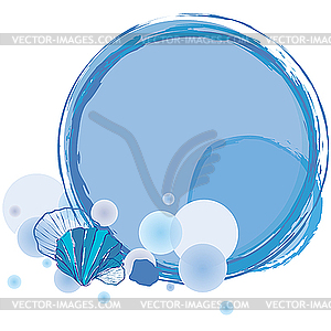 Summer background  - vector clip art