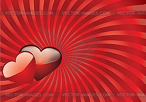 Valentine card - vector EPS clipart