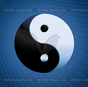 Ying Yang - vector EPS clipart