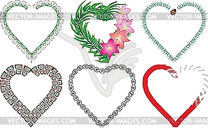 Hearts - vector image