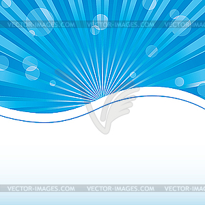 Blue background - vector clipart