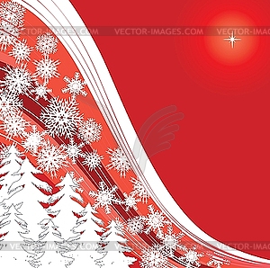 Christmas background - vector clipart