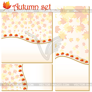 Autumn background - vector image