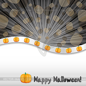 Haloween background - vector image