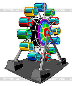 Ferris wheel - vector EPS clipart