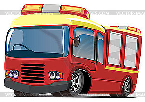 Fire engine - vector clipart