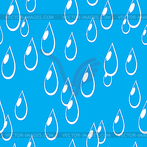 Rain background. Seamless. - vector clipart