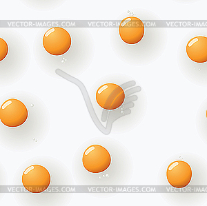 Fried-eggs background - vector image
