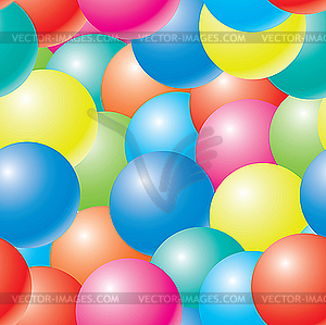 Bubbles background. - vector image