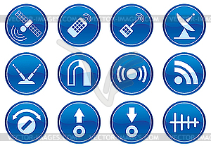 Icons for gadget - vector clip art