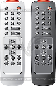 Remote control for the TV - vector image