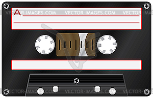 Audio cassete. - vector clipart