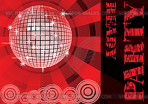 To give red party - vector image