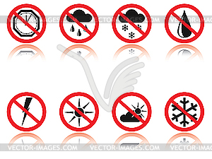 Symbols - jokes - stock vector clipart
