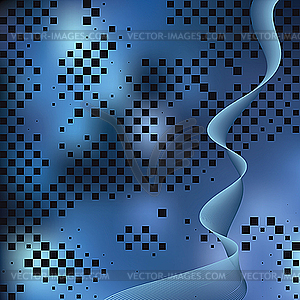 Abstract elegance background with tiles - vector clip art