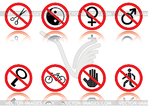 Symbols - jokes - vector clipart