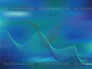 Abstract elegance background with dots - vector clipart / vector image