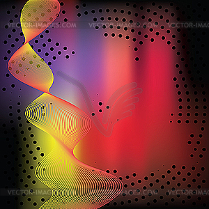 Abstract elegance background with dots - vector clipart