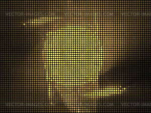 Абстрактный желто-зеленый фон из плиток - векторная графика