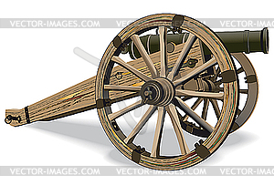 Cannon - royalty-free vector image