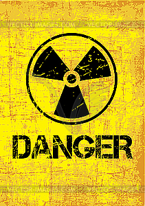 Danger sign - vector clip art