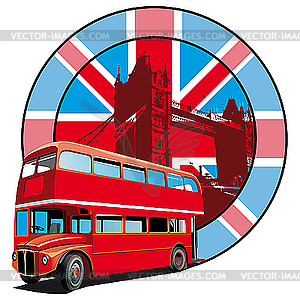 English Style - vector clip art